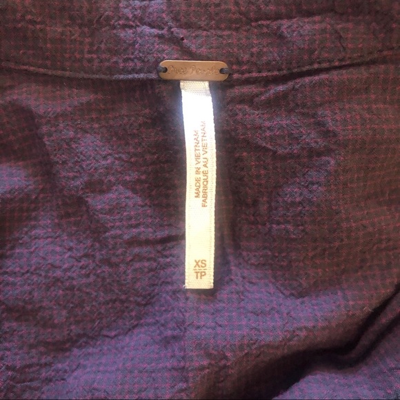 Free People oversized button Shirt - Picture 5 of 8